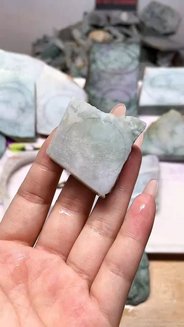 裸石翡翠天然缅甸翡翠A货31