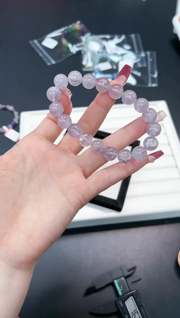 【闪购商品】水晶手串未镶嵌37o多样性发其一/1条默认微瑕