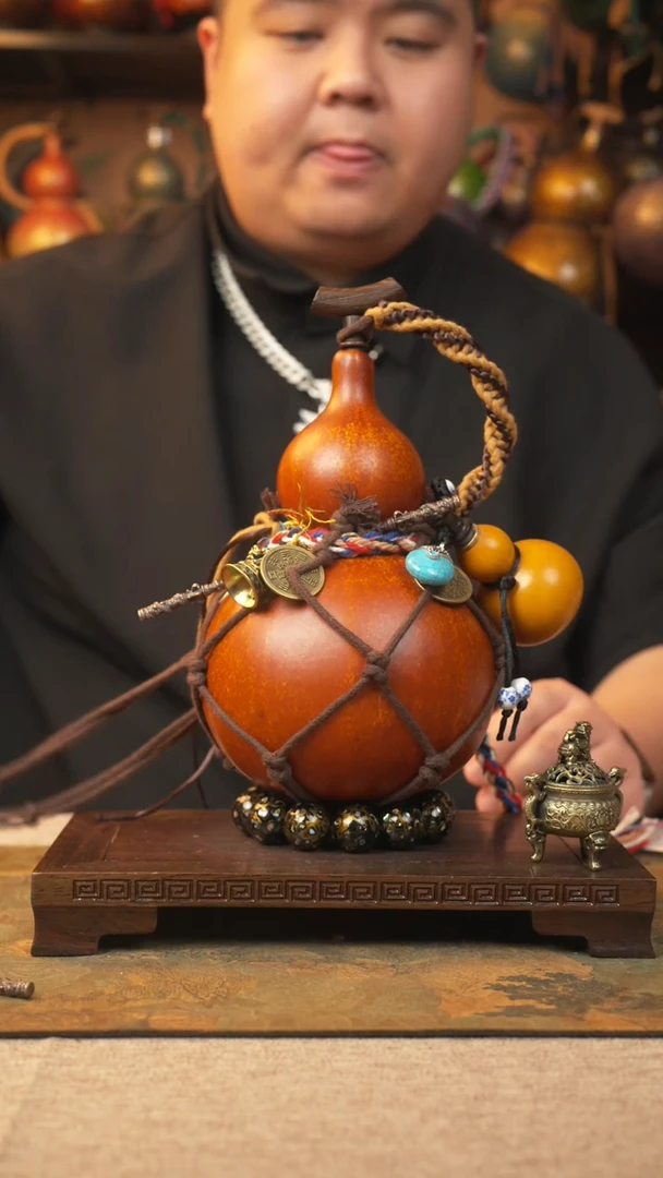 【闪购商品】288大漆葫芦一物一拍记葫堂出品