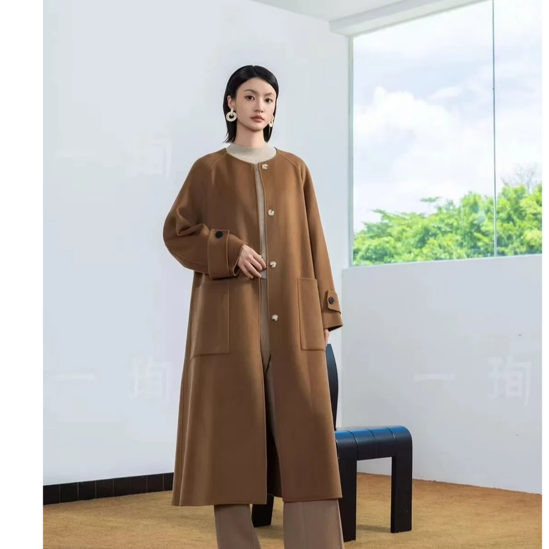 特！版衣时髦百搭驼色外套 款号YP8119