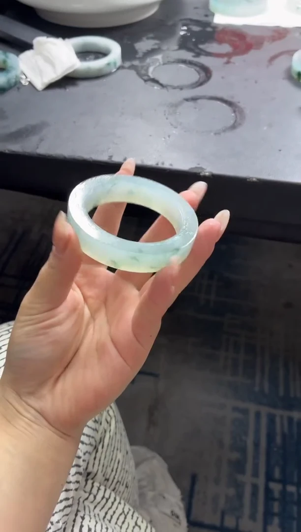 未镶嵌手镯定制翡翠珂*珂ddj