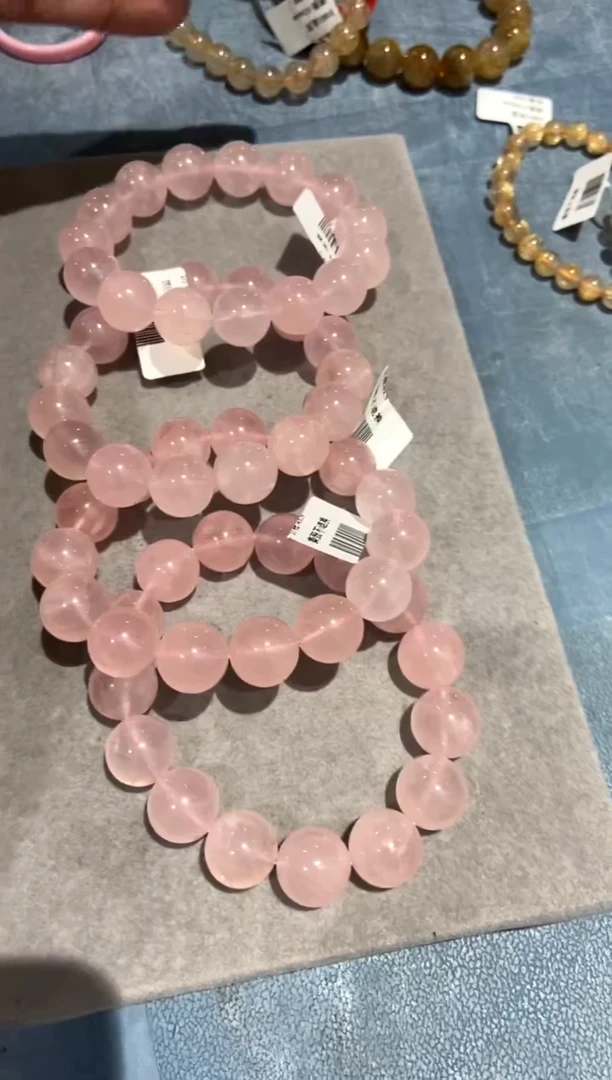 【闪购商品】水晶990-未镶嵌仙女桃花粉13mm+ 多样性发其一