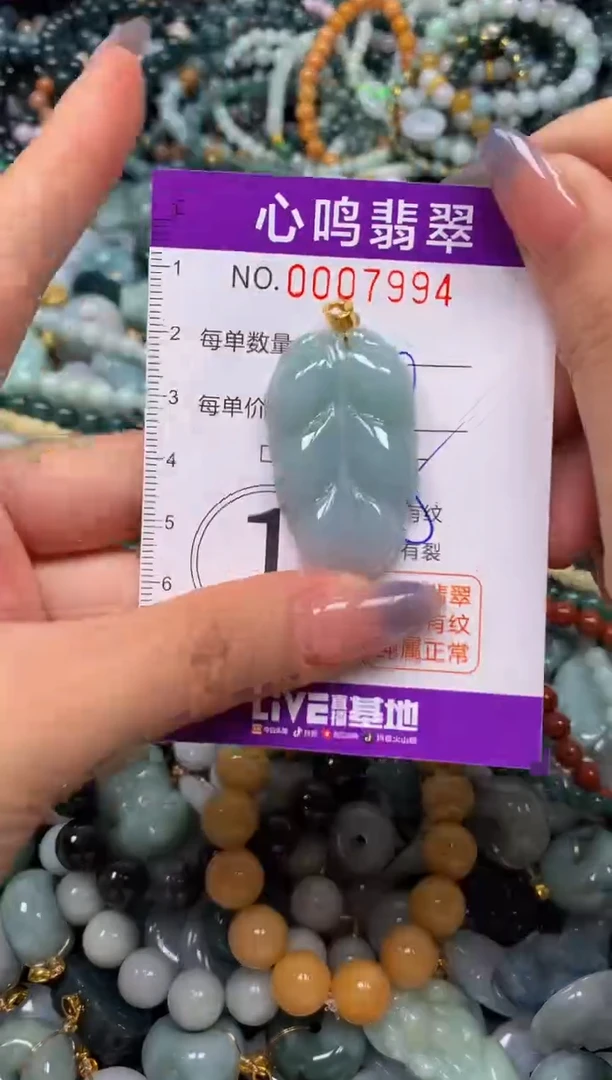 颈饰未镶嵌翡翠闪购007994