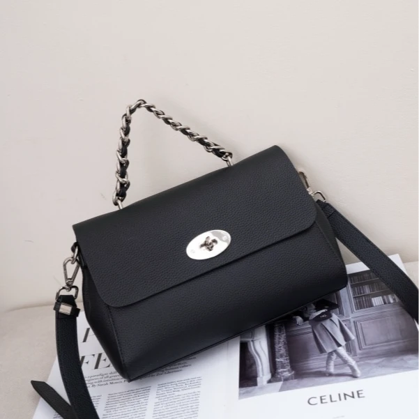 【工厂直销】SLBL-66026-黑色轻奢时尚气质百搭女士包