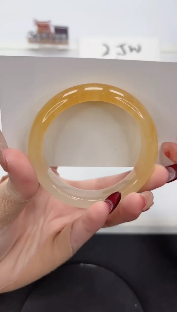 【闪购商品】石英质玉手镯未镶嵌A59-54.8