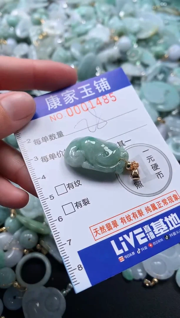 颈饰未镶嵌翡翠1485