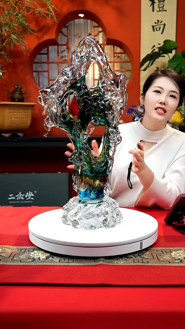 手工艺品琉璃太湖石