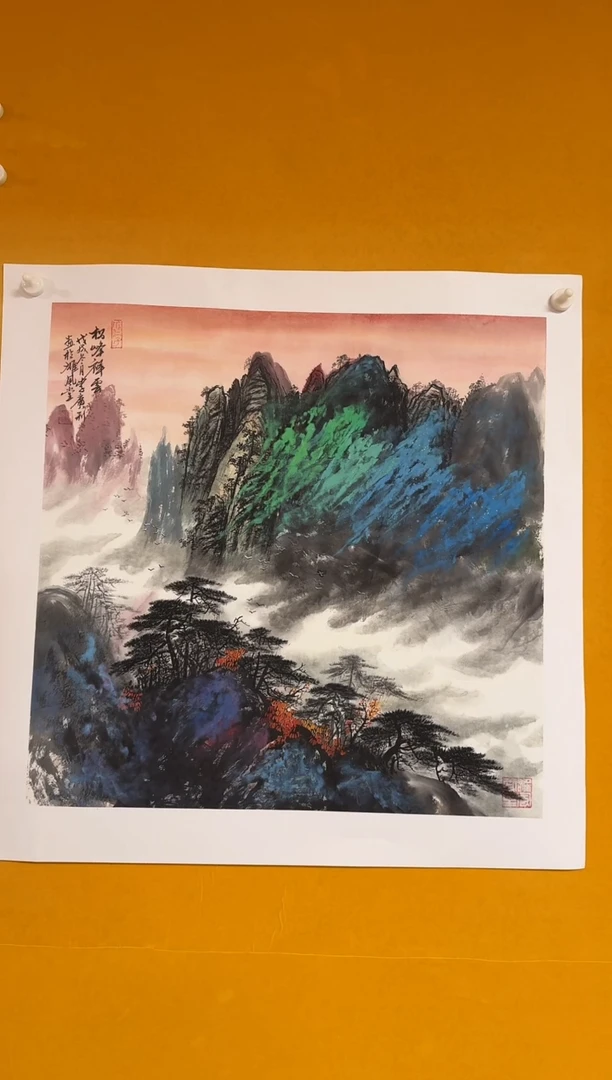 国画雄风堂书画作品