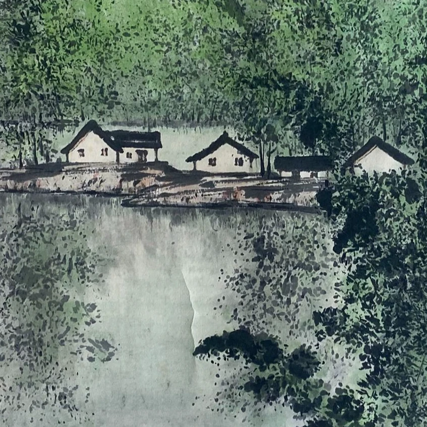 DZ8012 山水 纸本 136*67