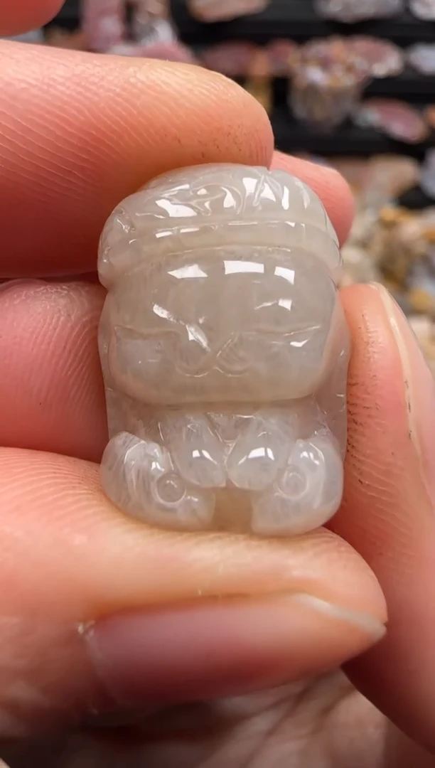 【闪购商品】硅化珊瑚（珊瑚玉）颈饰未镶嵌194