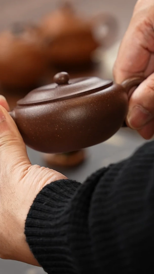 茶壶紫砂明式钵盂天青泥WG