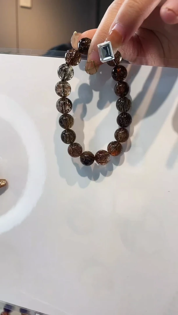 未镶嵌手串水晶小点位超七手串