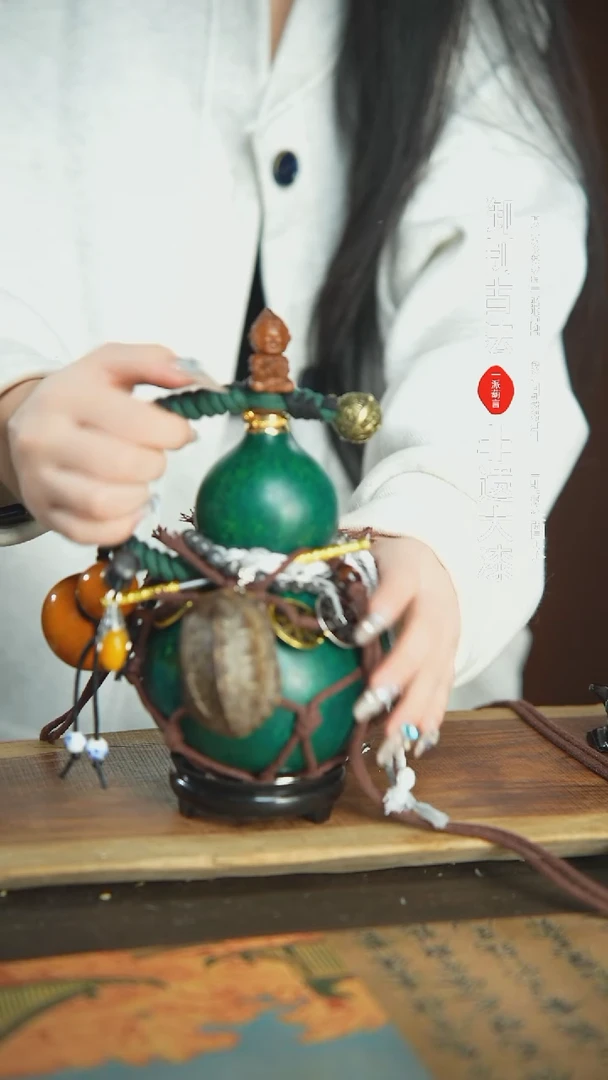【闪购商品】55号精品大漆酒葫芦防腐防渗装水茶酒