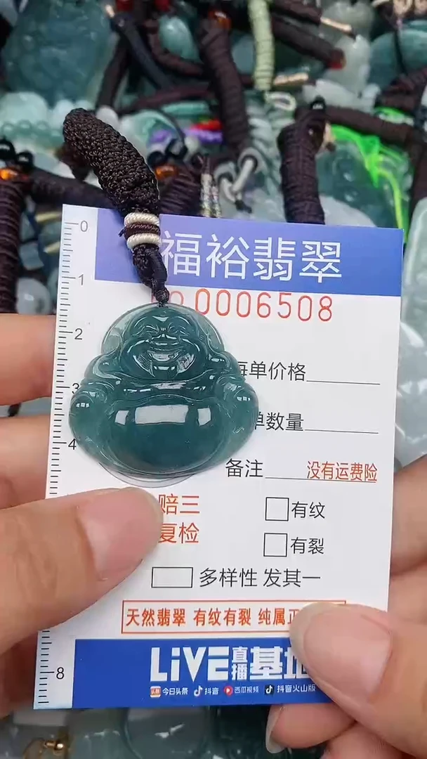 翡翠未镶嵌颈饰...0006508