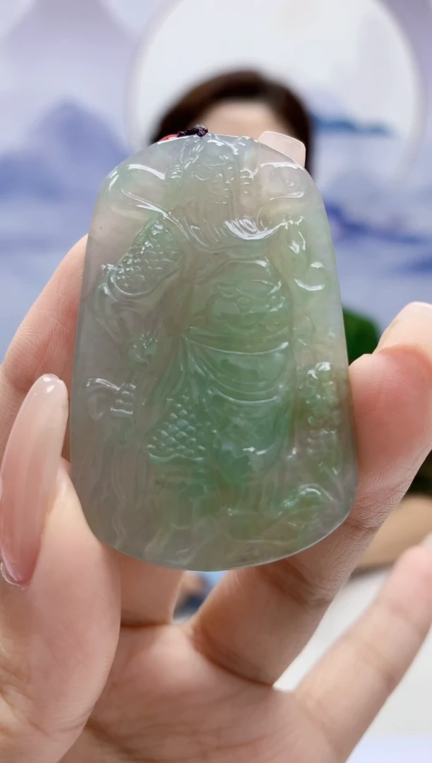 翡翠未镶嵌颈饰4829xx-JJ挂件1