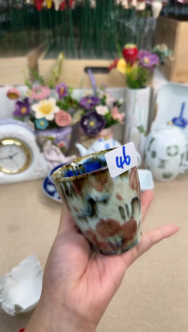 瓷片辰辰的瓷器好看到爆