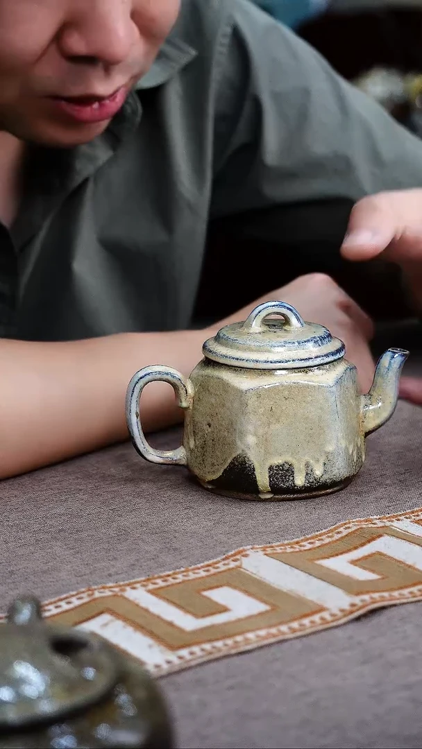 茶壶紫砂宜兴紫砂柴烧