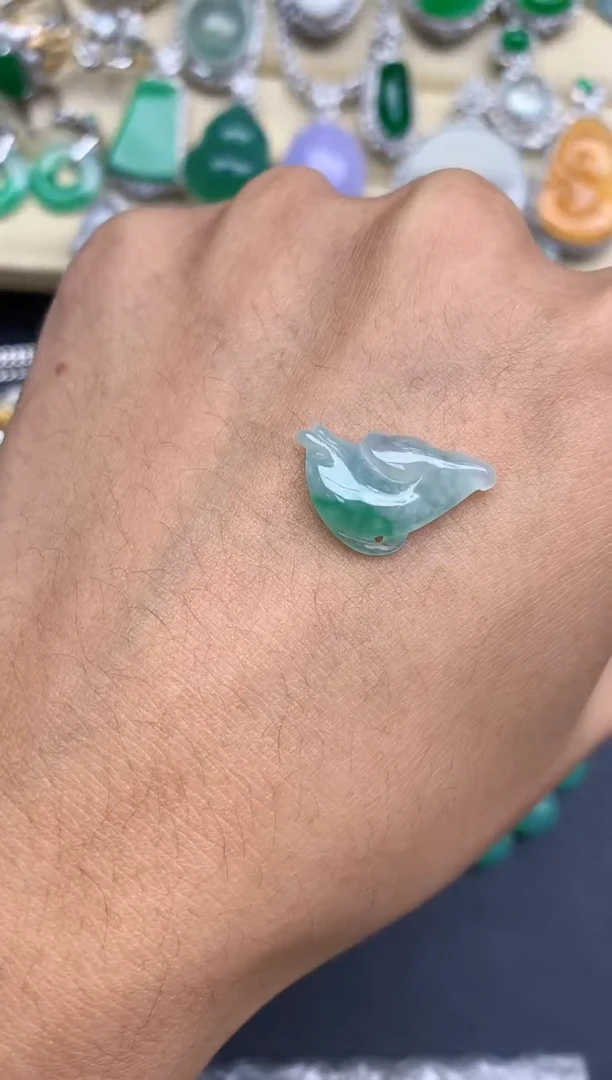 颈饰未镶嵌翡翠91-中国好珍宝