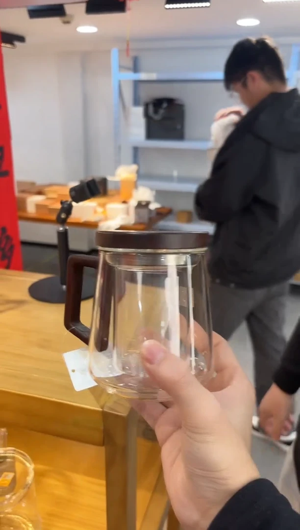 【闪购商品】禾器-木笙杯-透明色+知意茶巾