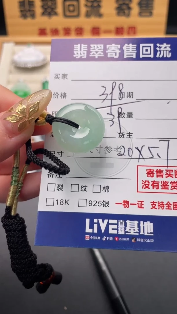 颈饰未镶嵌翡翠10146863