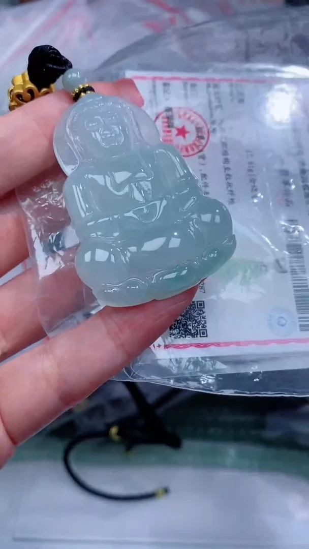 翡翠未镶嵌颈饰吊坠