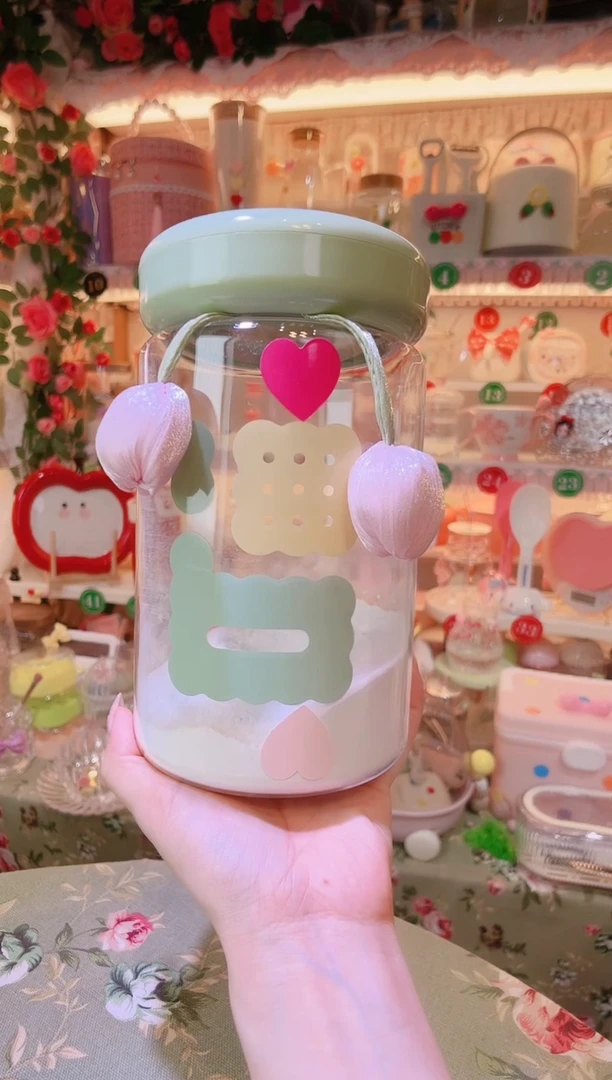 摆件品质好发货快放心拍！面粉罐