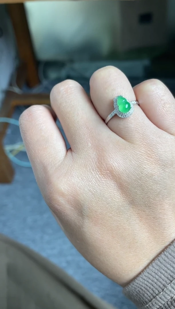 【闪购商品】翡翠颈饰18K金镶嵌回流寄售，不退不换