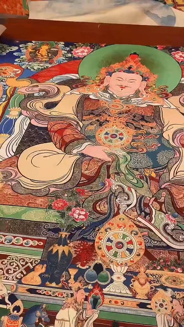 装裱画精美唐卡tk16025