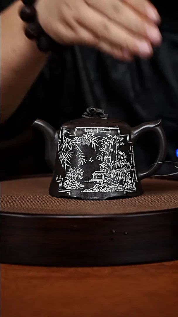 茶壶紫砂原矿紫砂壶