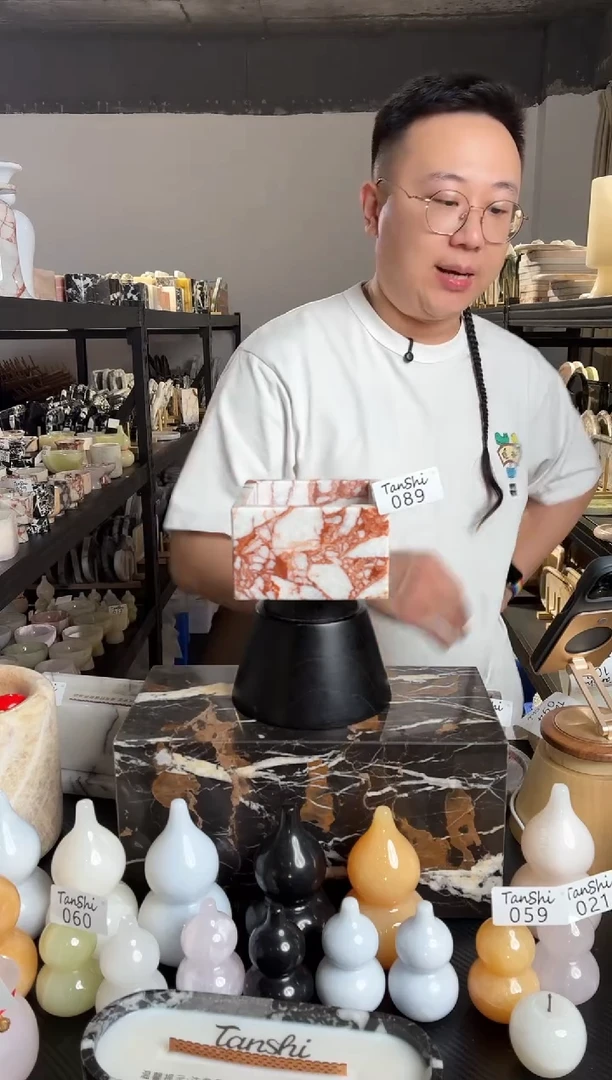 石材089宝红正方缸
