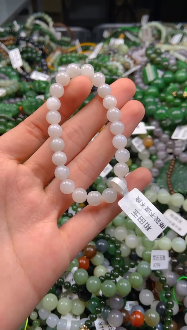 和田玉未镶嵌颈饰1