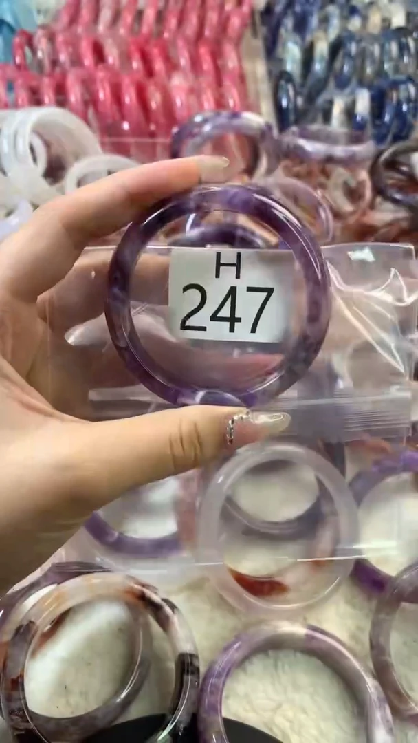 水晶手镯H未镶嵌水晶247-56