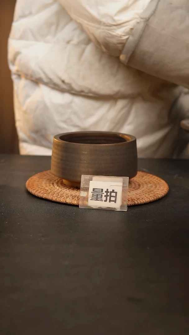 【闪购商品】瓷片泥泥手工花盆口10高7