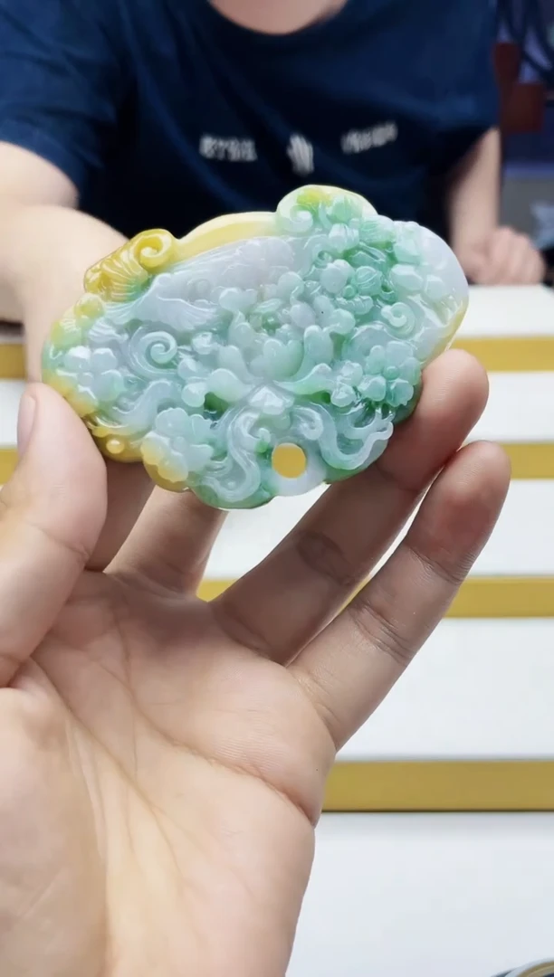 定制翡翠未镶嵌毛货06010046