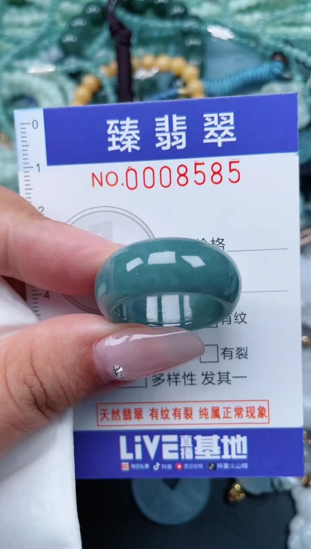 翡翠未镶嵌颈饰.0008585