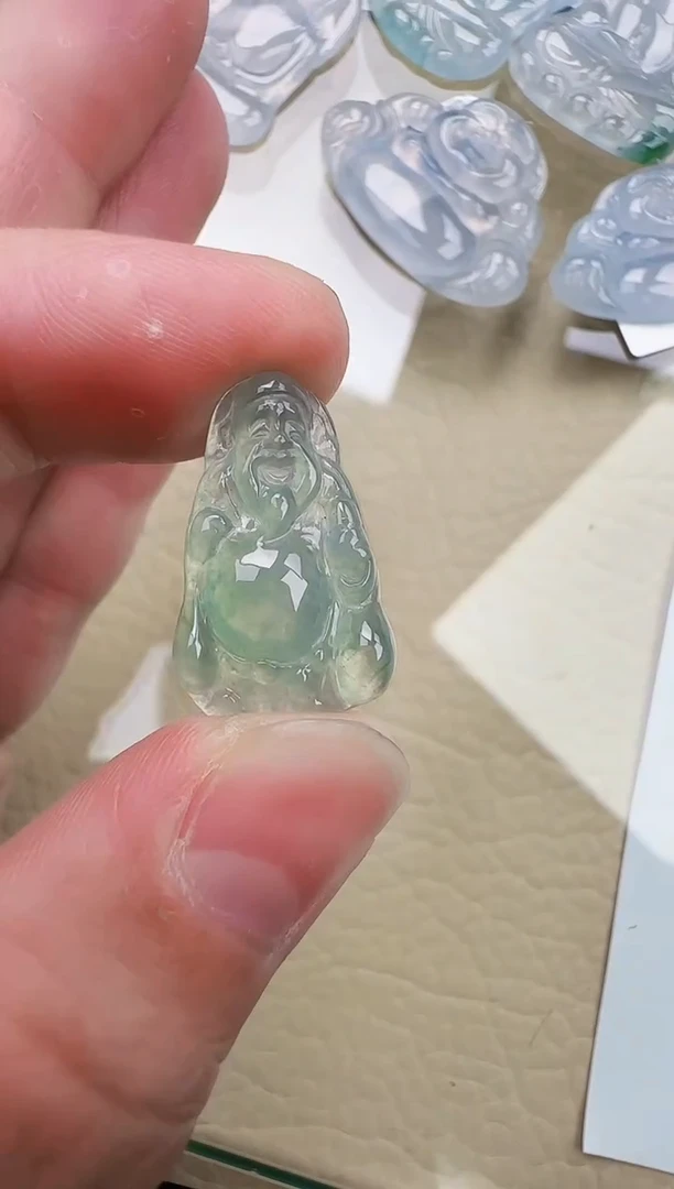 颈饰未镶嵌翡翠缅甸翡翠a货