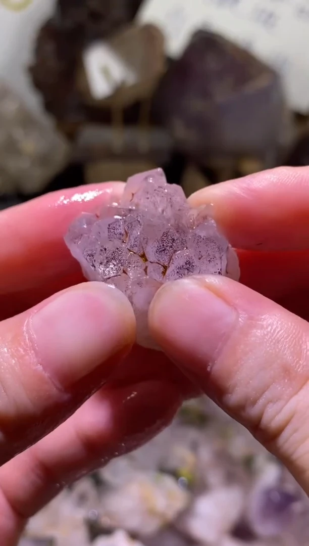 未镶嵌珠宝半成品水晶34号四川超七花园水晶