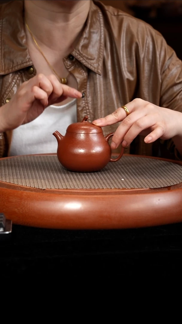 茶壶紫砂【F038】茄瓜宜兴紫砂