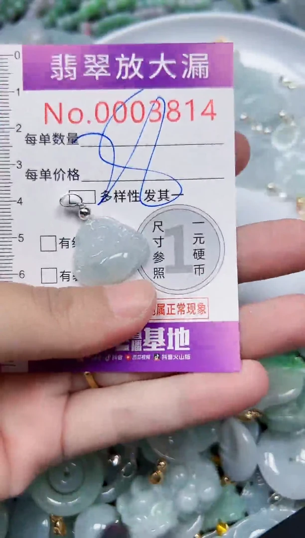 颈饰未镶嵌翡翠3814