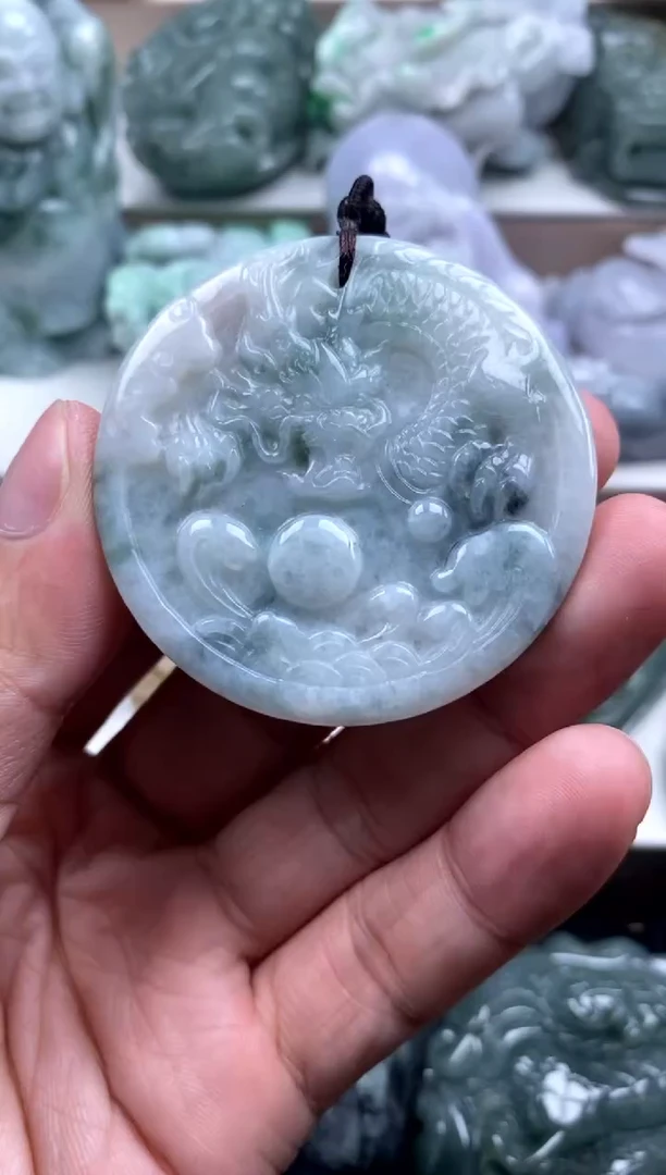 吊坠(不含链)未镶嵌翡翠1