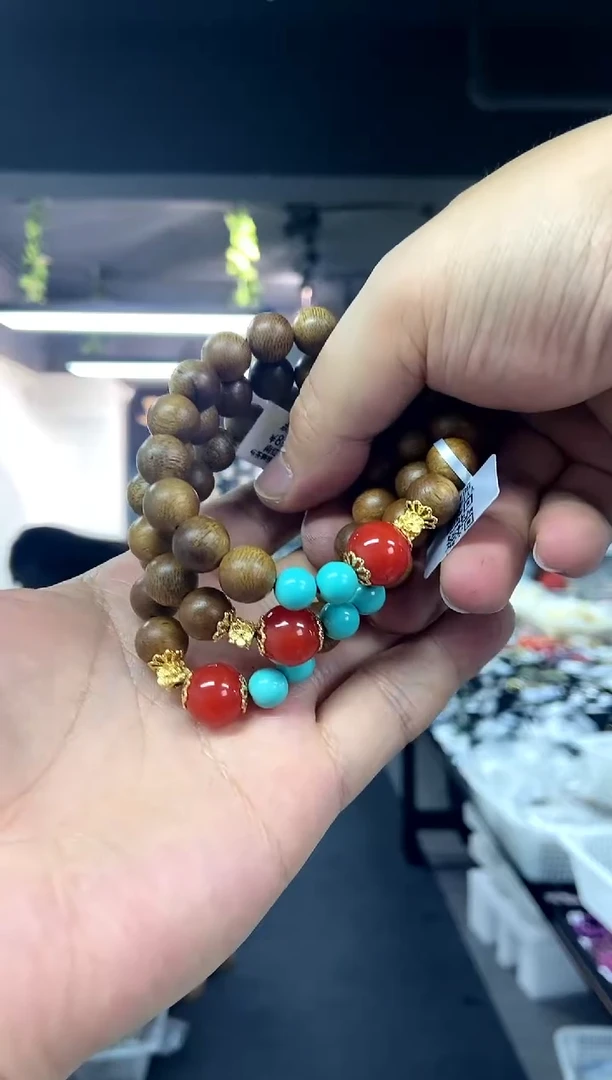 未镶嵌手串南红玛瑙多样性发其一颜色微差