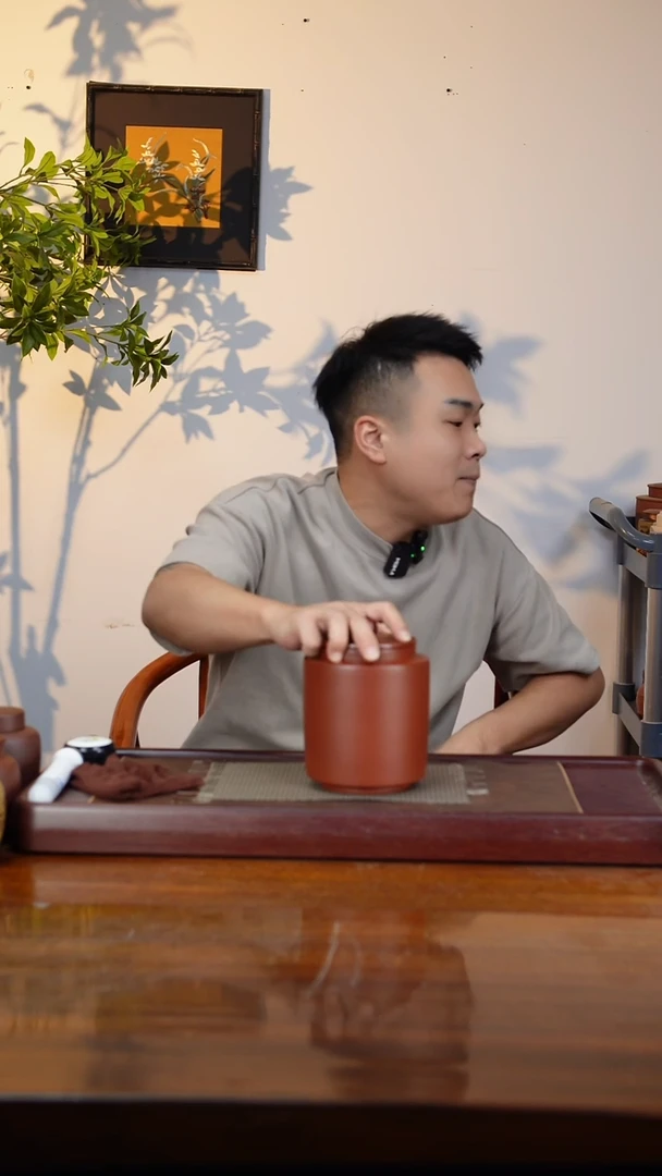 宜兴原矿紫砂茶叶罐