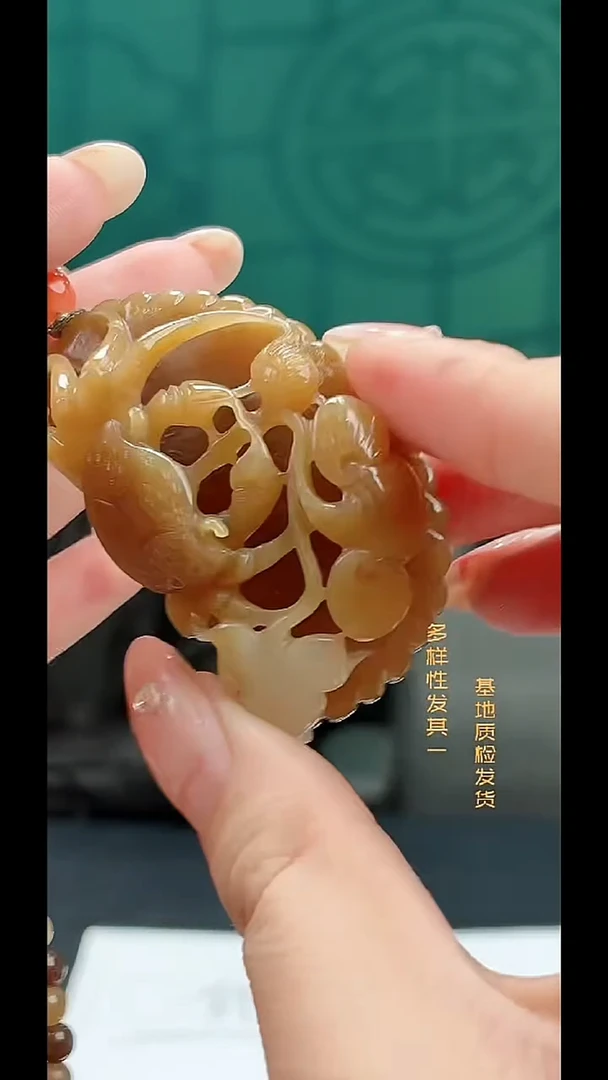 颈饰未镶嵌和田玉纯天然多样性发一