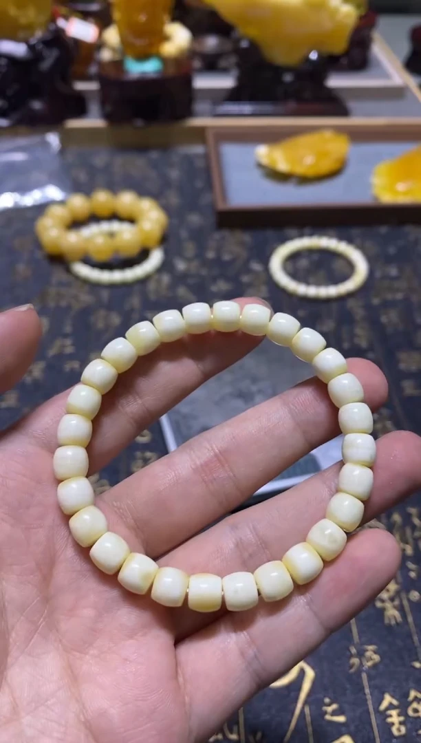 未镶嵌琥珀手串手串