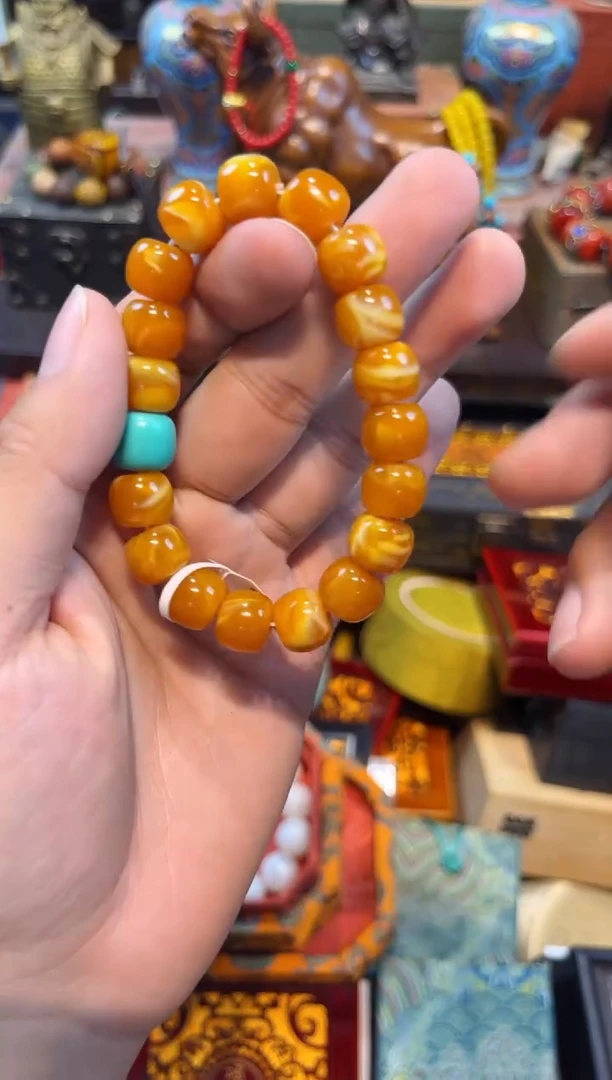 未镶嵌蜜蜡裸石W刘哥高端专属精品13