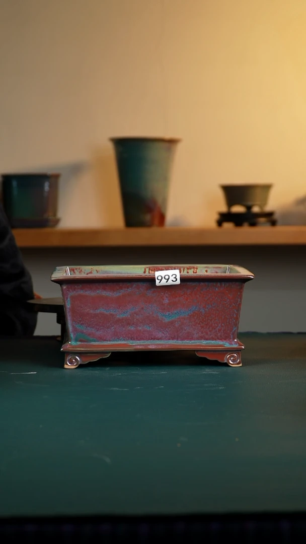 ?**堂993窑变四方大花盆12/9/26/22.5/18/15