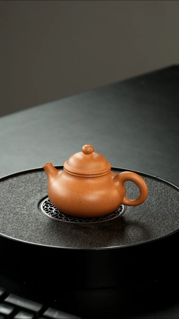 茶壶紫砂黄龙山团山黄金段容天180cc