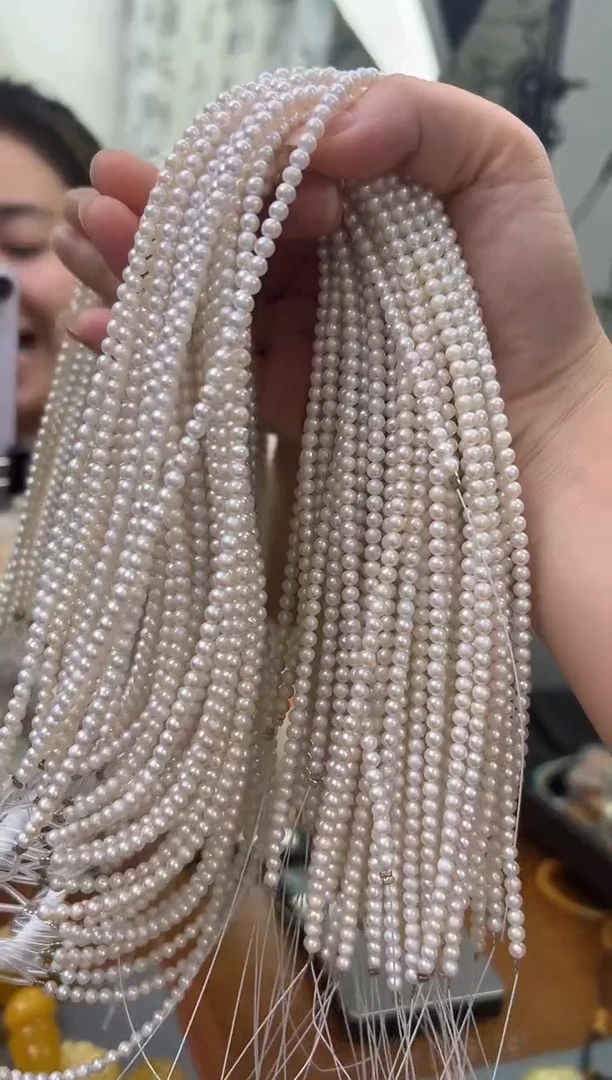 未镶嵌珍珠配链淡水珍珠珍珠配链多样性发一条