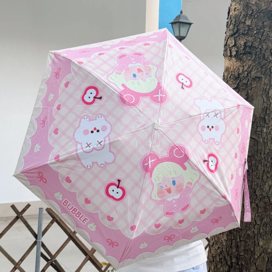 （拆盒）思歪 x BUBBLE雨伞系列盲盒