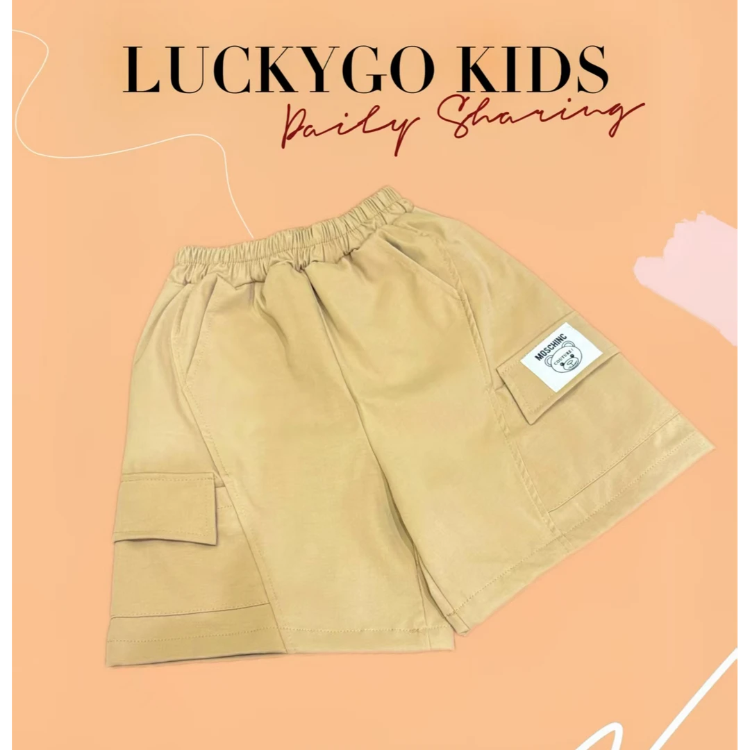 2025新款短裤夏季男童裤子舒适休闲基础大童夏款时尚五分裤纯色